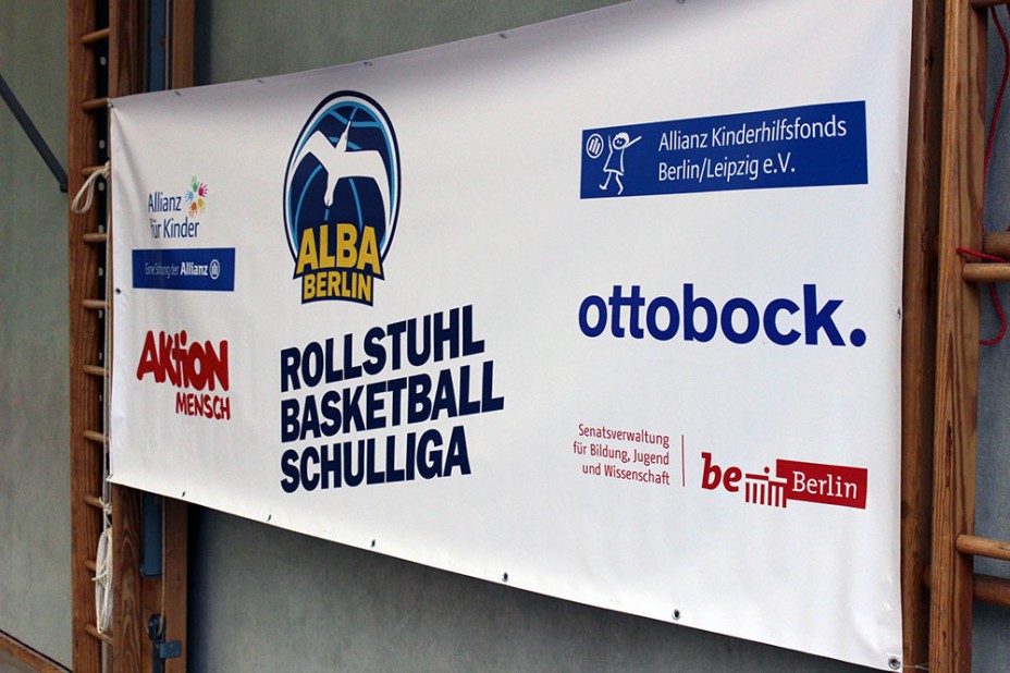 ALBA BERLIN Rollstuhlbasketball-Schulliga – Auftaktturnier in Berlin am Welttag der Menschen mit Behinderung